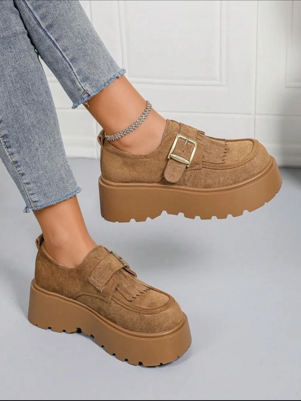 “Fall-Winter” Platform Fringe Kiltie Loafer 2026